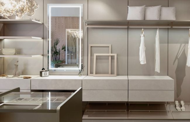modern closet